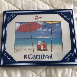 Carnival Cruise Line 5x7 Picture Frame